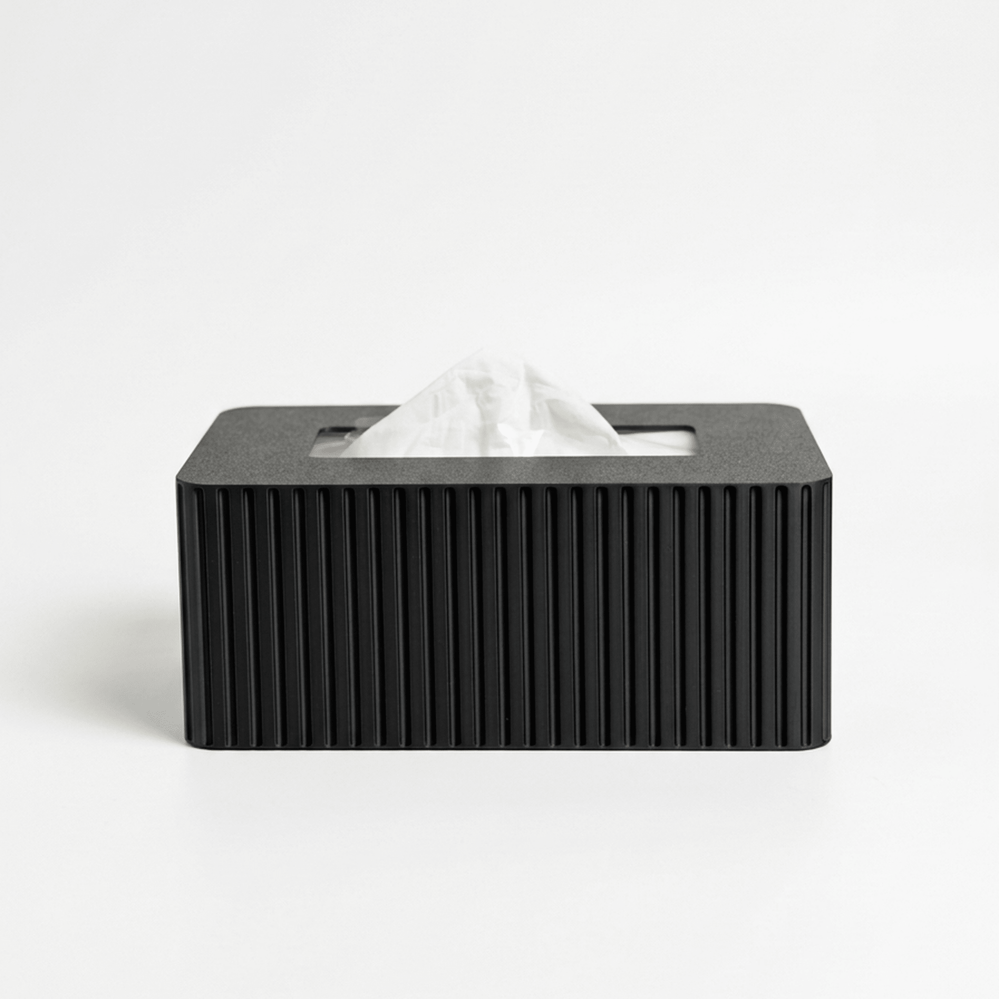 Rectangular Fluted Kleenex Box Cover