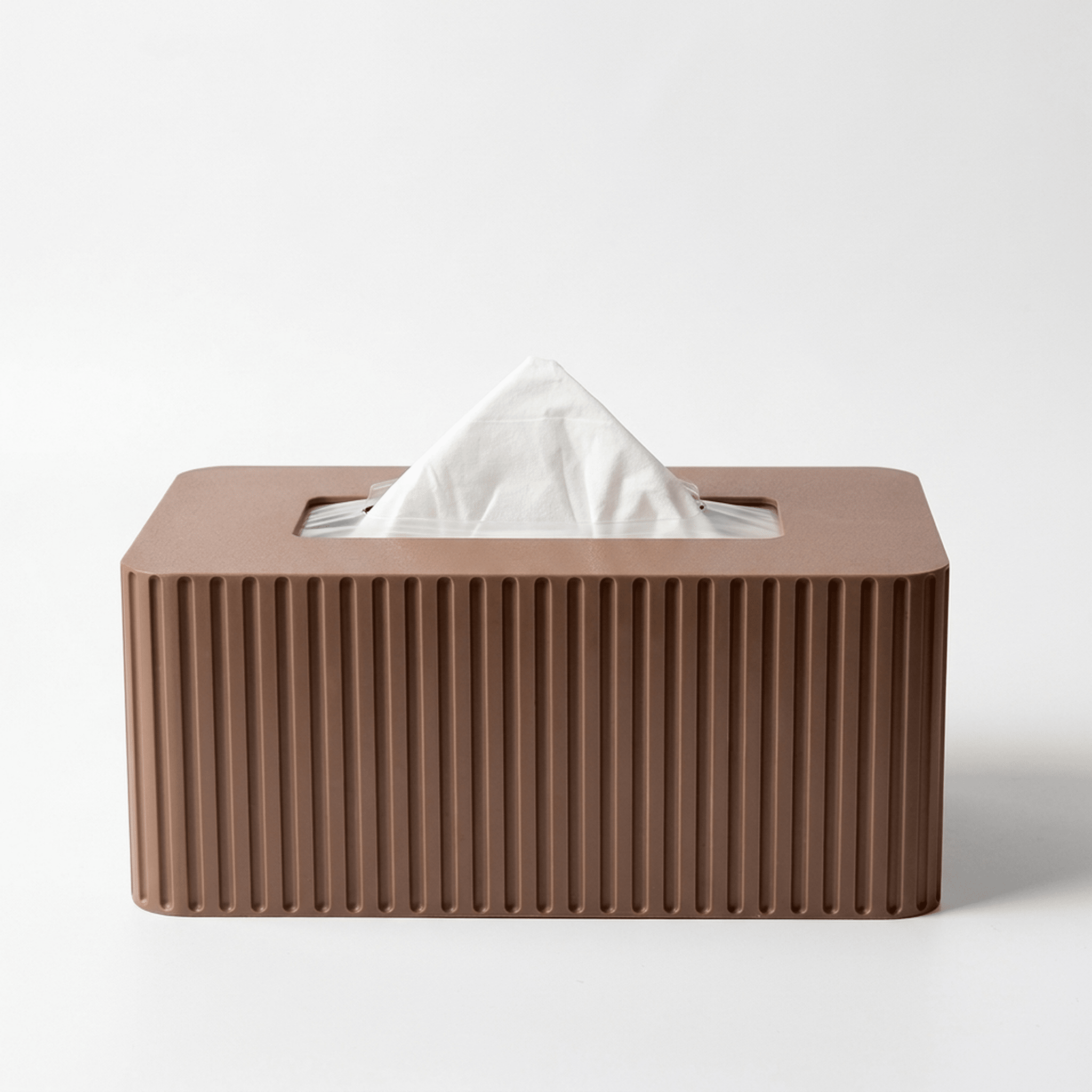 Rectangular Fluted Kleenex Box Cover