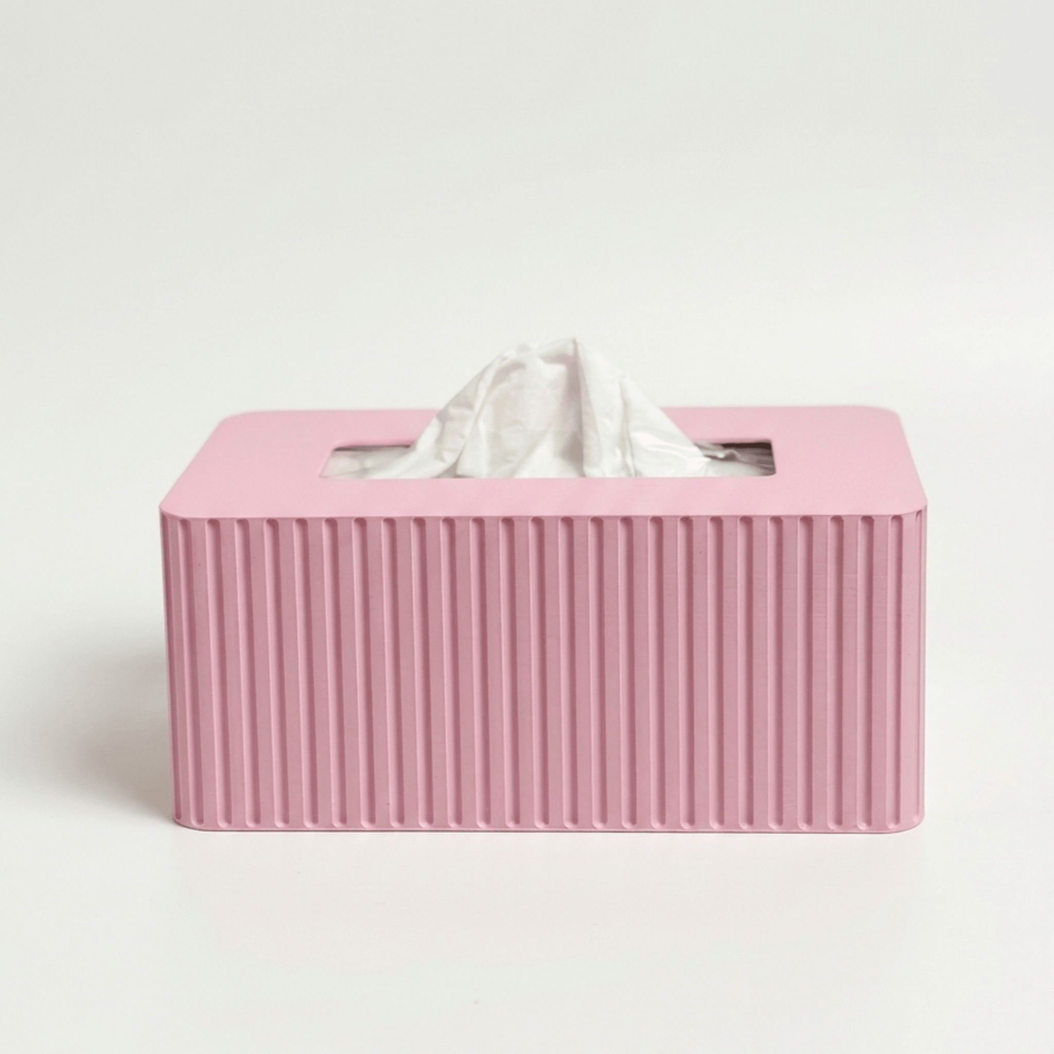 Rectangular Fluted Kleenex Box Cover