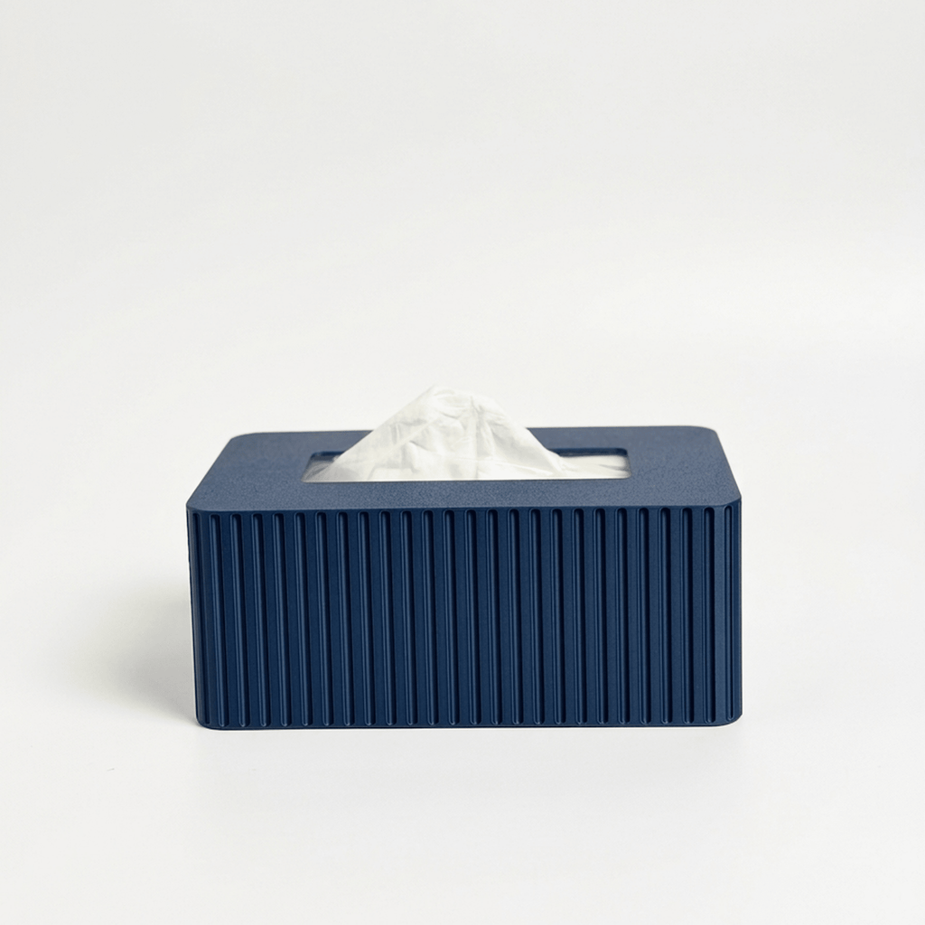 Rectangular Fluted Kleenex Box Cover