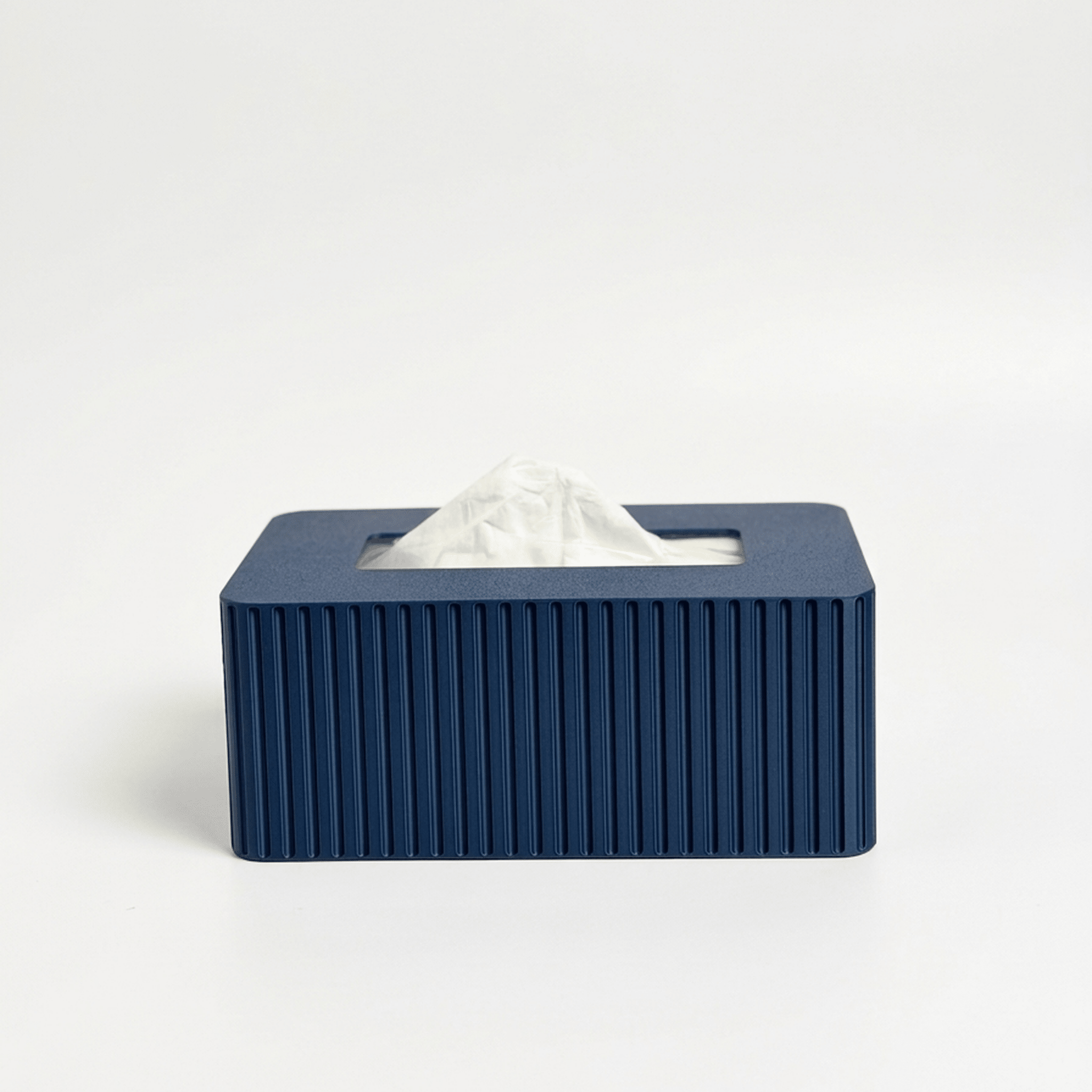 Rectangular Fluted Kleenex Box Cover