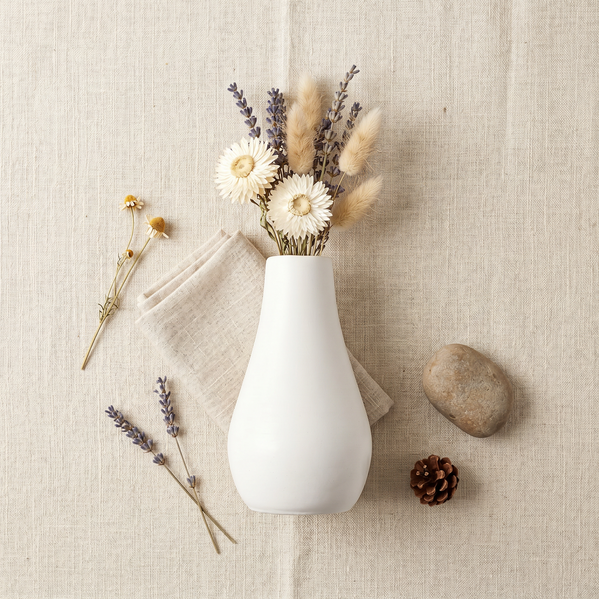 Classic Milk Bottle Vase, Gypsum White 5"