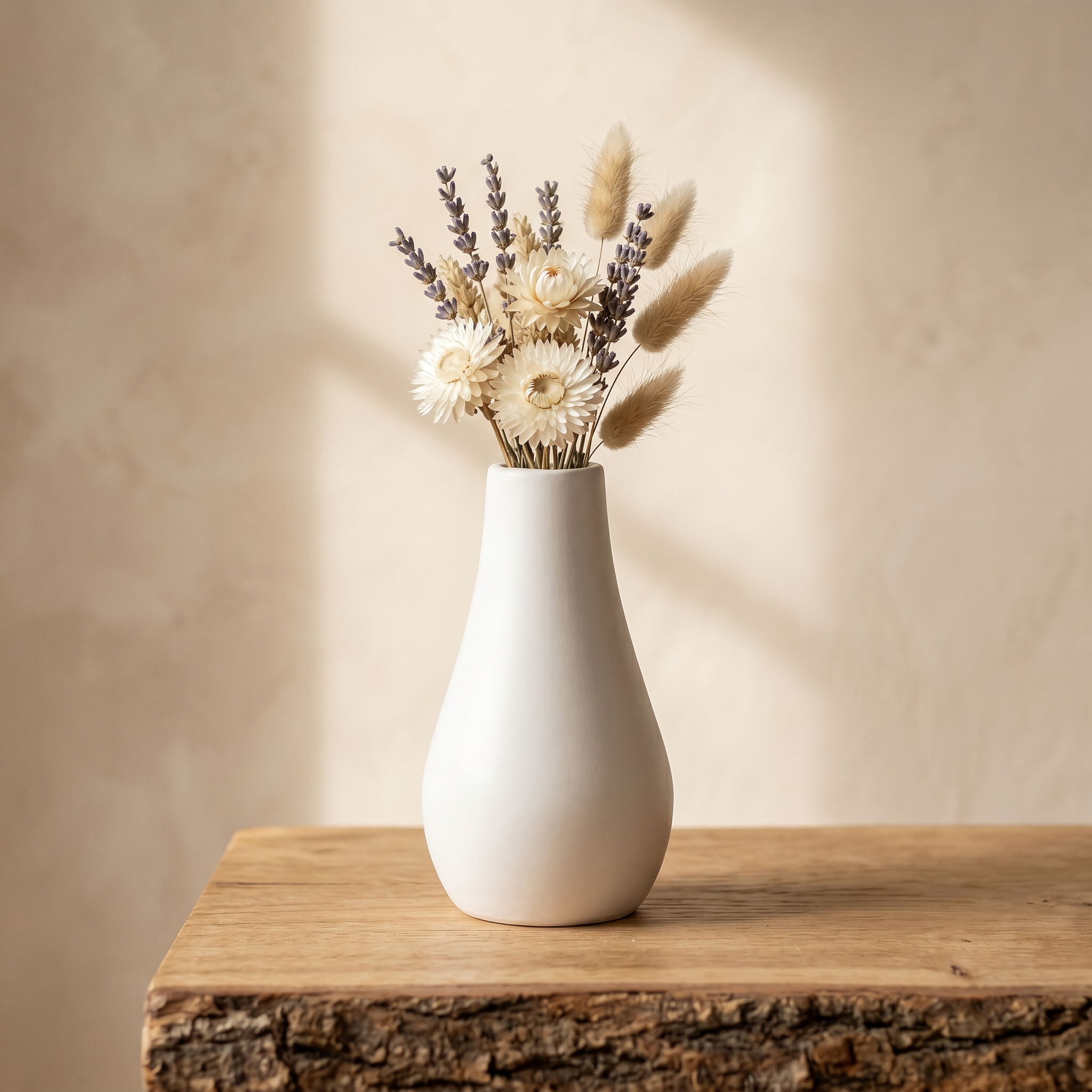 Classic Milk Bottle Vase, Gypsum White 5"