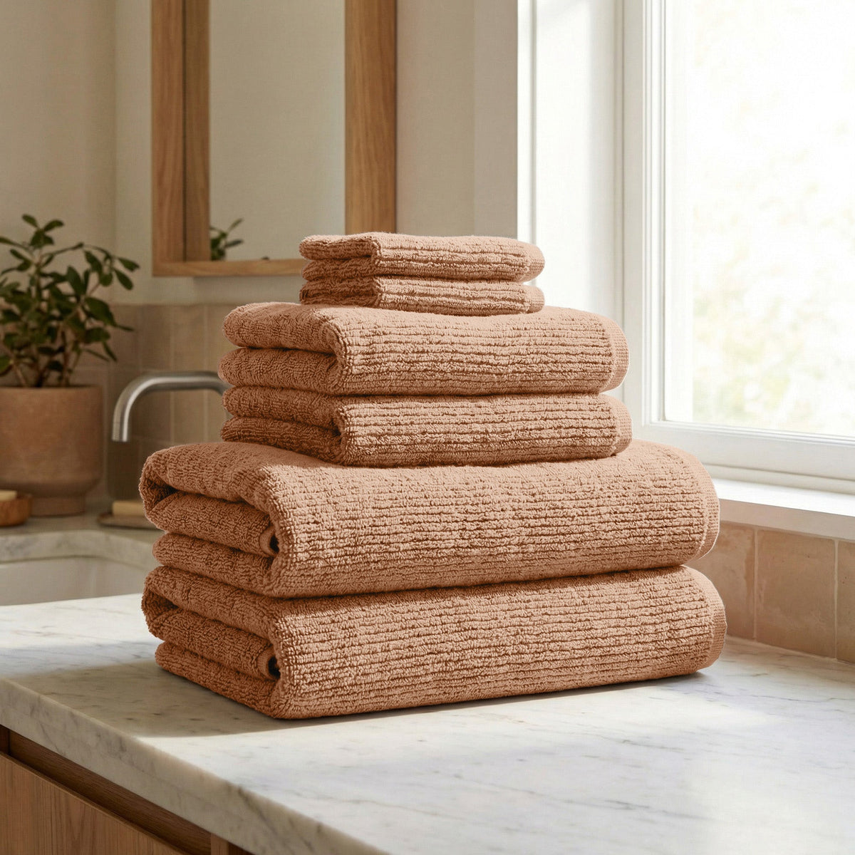 Georgiana | Premium Turkish Cotton | 6-Piece Bath Set