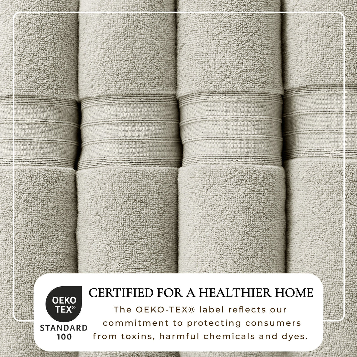 Chiara  | 100% Premium Cotton | 6-Piece Bath Set