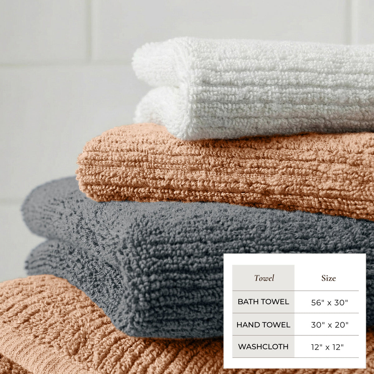 Georgiana | Premium Turkish Cotton | 6-Piece Bath Set