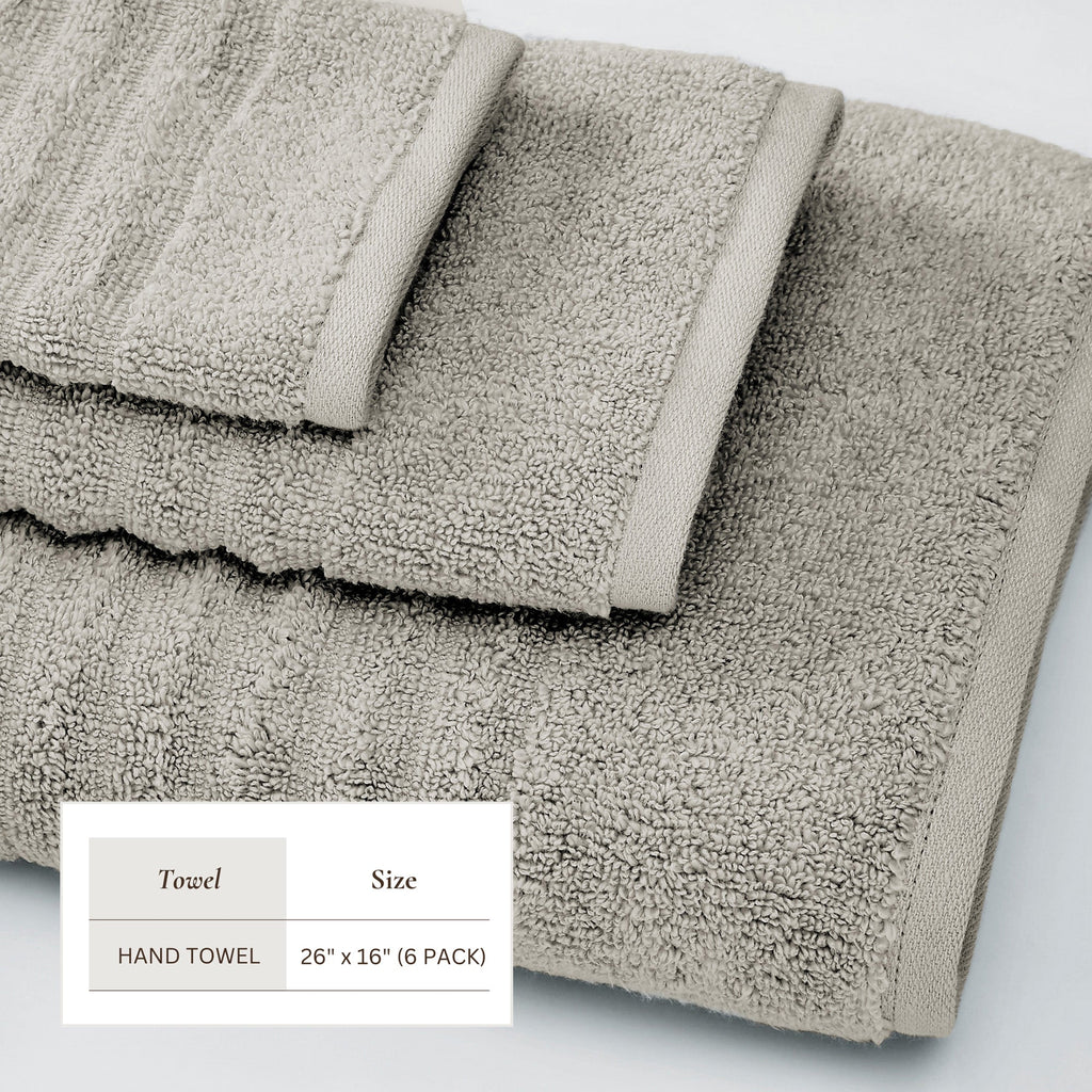 Karina  | 100% Premium Cotton | 6-Piece Bath Set