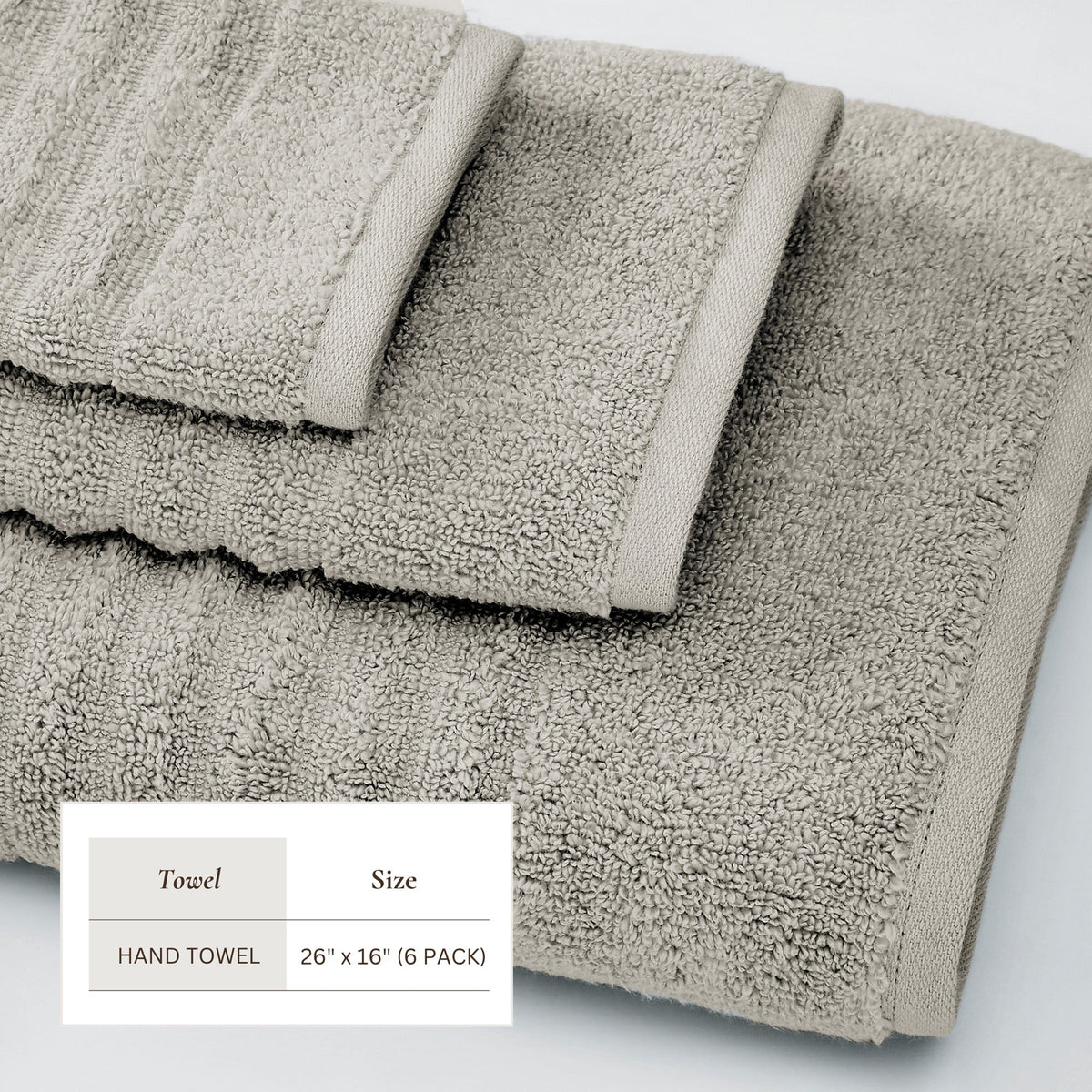 Karina  | 100% Premium Cotton | 6-Piece Bath Set