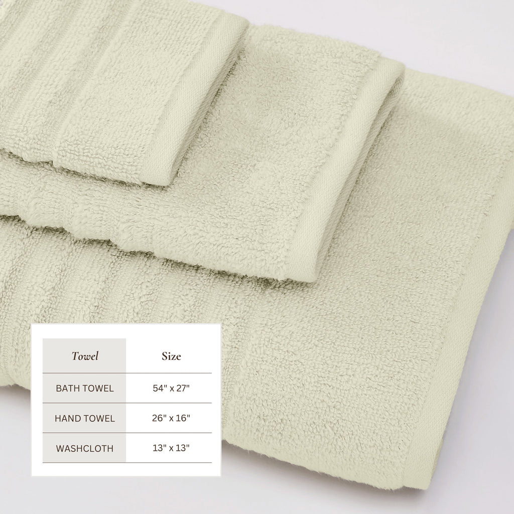 Karina  | 100% Premium Cotton | 6-Piece Bath Set