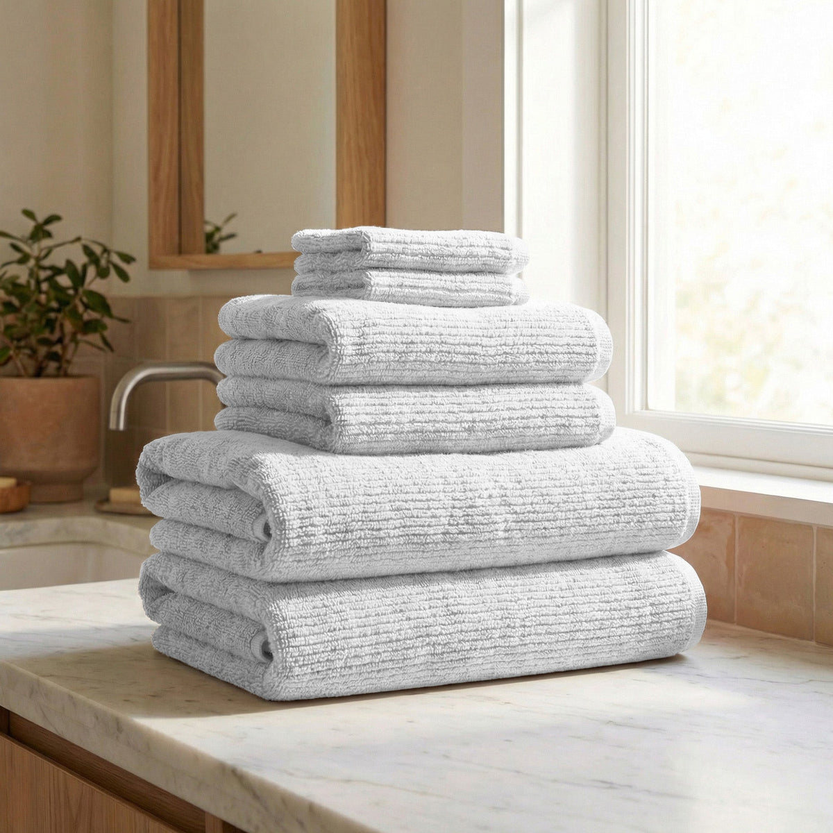 Georgiana | Premium Turkish Cotton | 6-Piece Bath Set