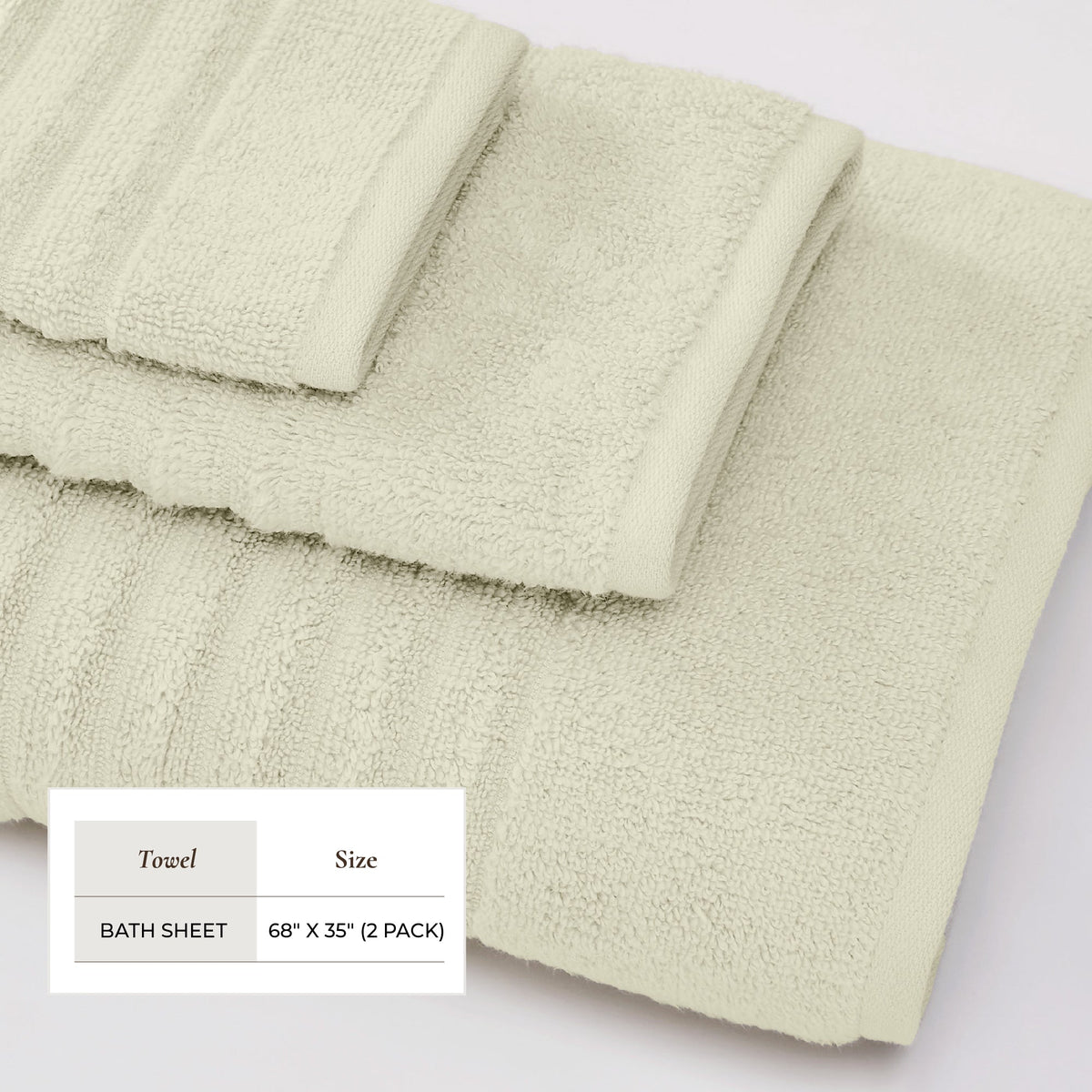 Karina  | 100% Premium Cotton | 6-Piece Bath Set